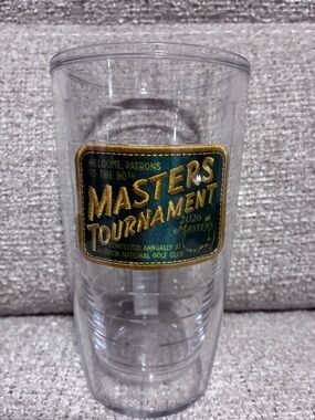 Masters Green and Gold Tournament Tumbler
